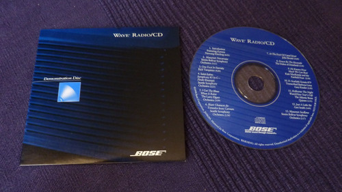 Bose demonstration disc for - demonstration,