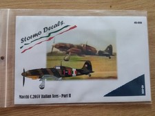 Stormo Decals 48-009 Macchi MC.205 Veltro Italien Aces Part II