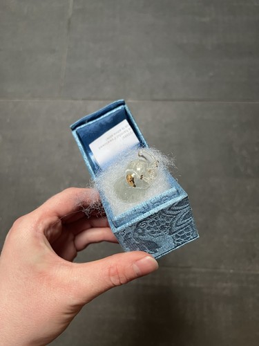 Kleiner glas elefant - glas,