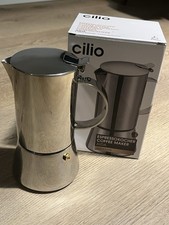 cilio espressokocher edelstahl