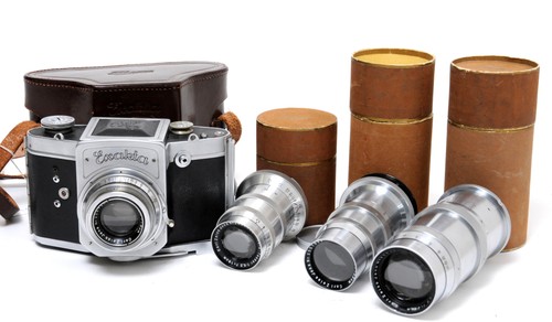 Exakta pre war set - 66, pre-war