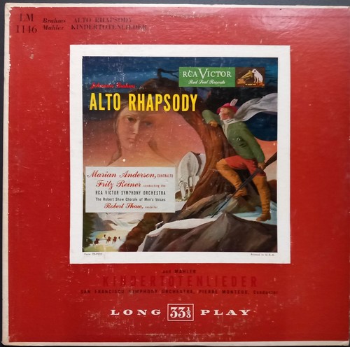 Brahms alto rhapsody mahler - -, rhapsody,
