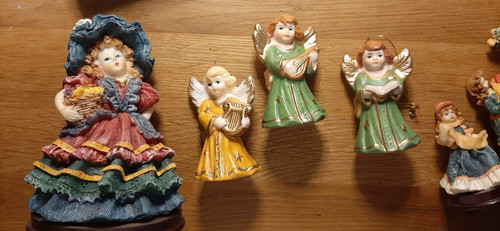 Konvolut mädchen figuren 7 - ,