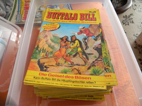 Buffalo bill comic - buffalo, ........