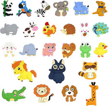 25 Magnet Tiere, Magnete