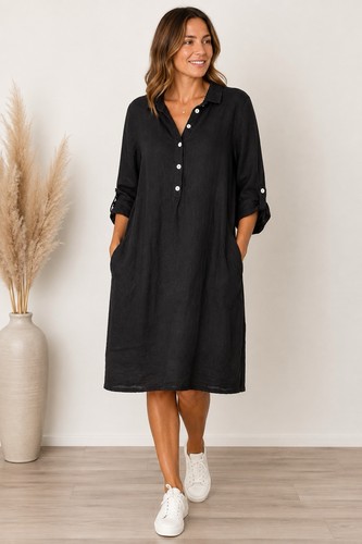 Josefine damen leinenkleid xxl - josefine,