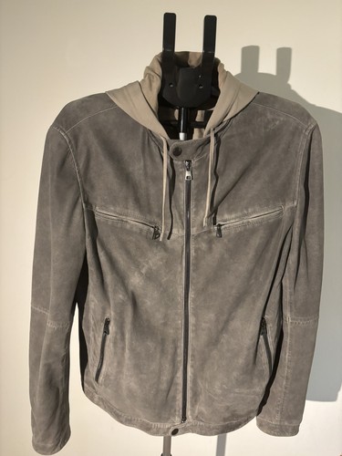 Gms75 herren lederjacke - lederjacke, mit