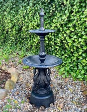 Springbrunnen, Etagen-Brunnen, Gusseisen, Schwanenbrunnen