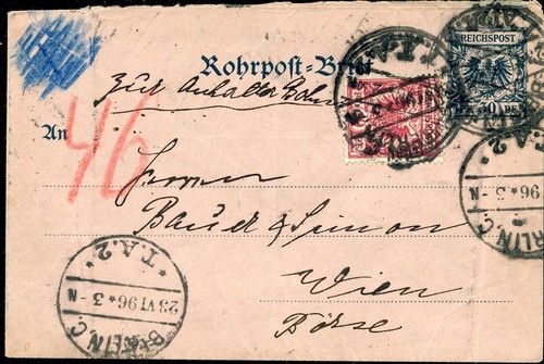 890789 rohrpost gsu ru3 - dr, rohrpost-gsu