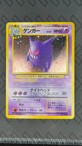 Gengar mystery the fossils - gengar, of