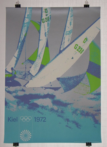 Poster plakat segeln - plakat,