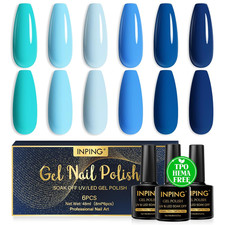 Gel nagellack set mit - nagellack, 6