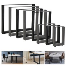 Tischkufen Tischgestell Tischbeine Möbelfuß 2er-Set Hairpin Leg Tischfüße Stahl