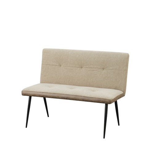 Sitzer bank antikbraun taupe - 2-sitzer, antikbraun/taupe