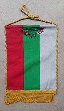 alter kleiner Wimpel Fahne Flagge Länderfahne Bulgarien rot grün weiß