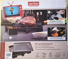 Zenker SRT Bratenblech, Emaille-Bräter mit innovativer Bratensaft