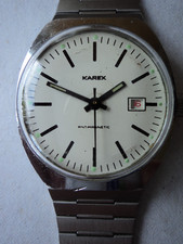 Alte massive " KAREX "  Vintage/Rarität  70-er, Herren Uhr.