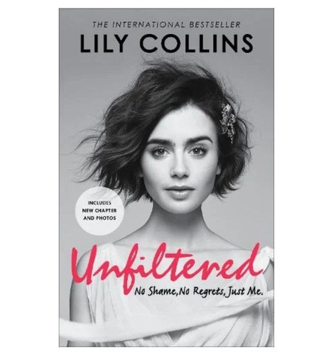 Signed lily collins - collins, book