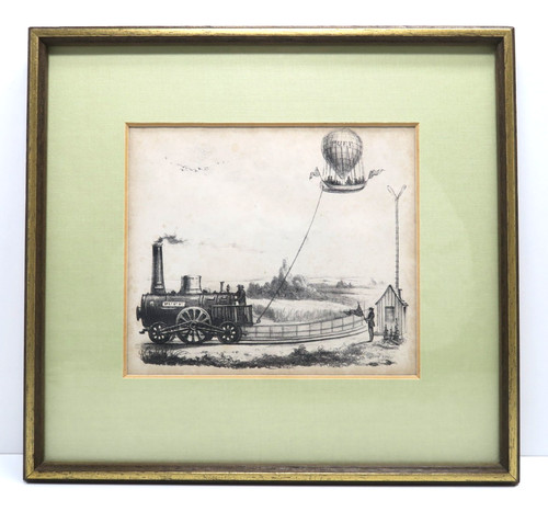 Dampflokomotive puff mit - dampflokomotive,