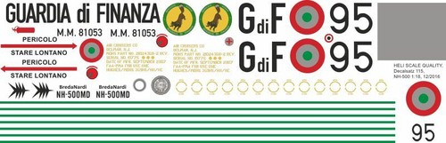 Decal 115 500 - decal, (500c)