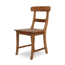 Teakholz Stuhl, wie neu braun