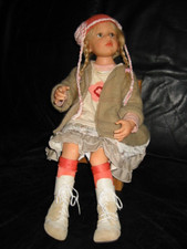 " FRAUKE" Künstlerpuppe von Hildegard Günzel Resincollektion Zertifikat+OVP