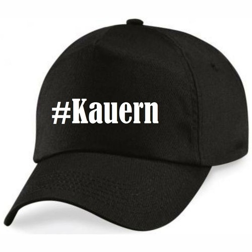 Basecap kauern hashtag raute - #kauern,