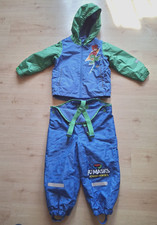 PJ Masks Buddelanzug Matschanzug Jacke Latzhose Thermo Regenanzug Gr 86 / 92 NEU