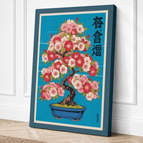 Bonsai und pflaume - und,