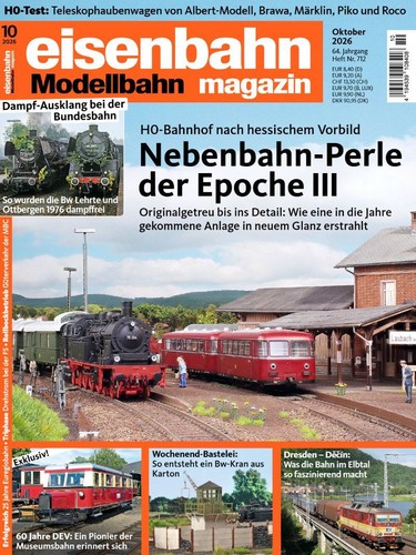 Eisenbahn magazin 2026 - eisenbahn, 10/2026