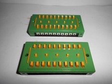 2 x Fleischmann 6941 Verteilerplatte ( je10 Anschlüße) 2 polig Spur H0/N wie neu