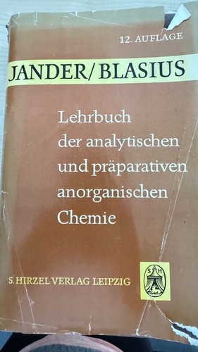 Jander blasius lehrbuch - jander/blasius, der