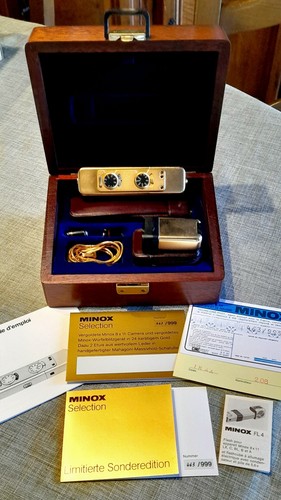 Minox gold box - gold,