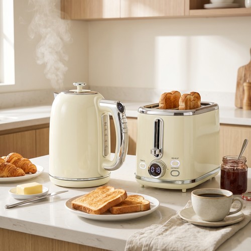 Homcom wasserkocher toaster - wasserkocher,