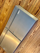 Doppel-Briefkasten Aufputz 2 er 2x Postkasten Wand Edelstahl, silbern