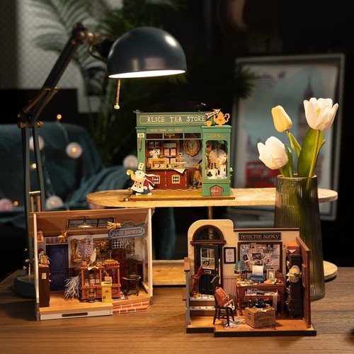 Robotime led puppenhaus - robotime,