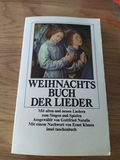 Weihnachts Buch der  Lieder. 1975 Liederbuch für Weihnachten mit Noten