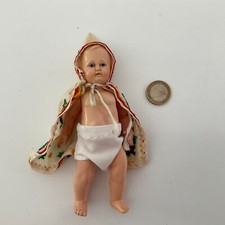 antikes Mini Celluloid  Schildkröt Püppchen Puppe Junge