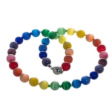 Regenbogen Kette Collier