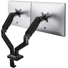 Gasdruck Monitor Doppel Tisch Halterung Bildschirm Ständer 2x 9KG bis 30 Zoll