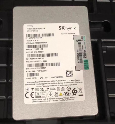 Hynix pe8010 92tb hpe - pe8010,
