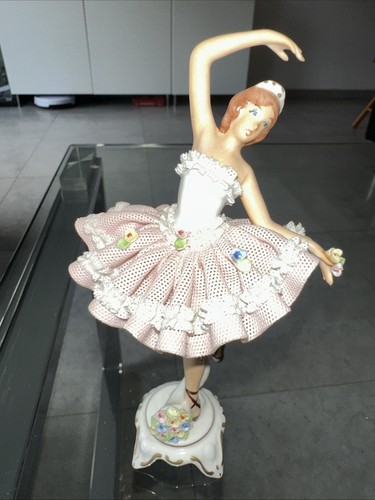 Porzellan figur ballerina - porzellan-figur, "ballerina"