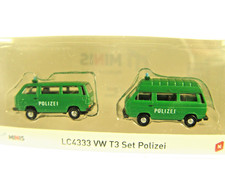 2 Stck. Polizei Fahrzeuge  -