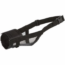 Soft-Maulkorb mit Netzeinsatz stufenlos verstellbar