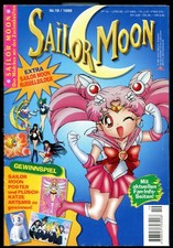1999 Mädchen Comic Manga Heft"Sailor MoonNr. 19/1999,mit Rubbelbilder" Zustand 2