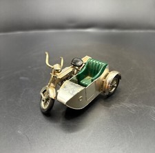 Lesney - Models Of Yesteryear Y-8 - 1914 Sunbeam Modellbau Motorrad & Beiwagen