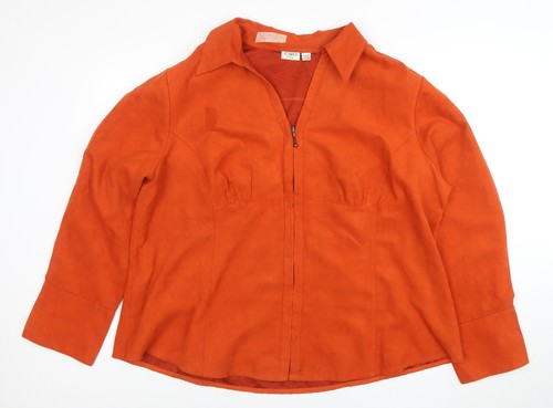 Cato damenjacke orange - damenjacke,