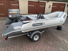 Schlauchboot Allroundmarine Aluboden 25PS Suzuki Außenbordmotor
