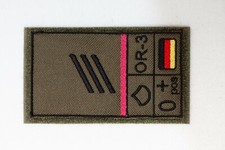 BW, Bundeswehr Rangabzeichen
