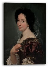 Kunstdruck Giovanni Battista Gauli - Porträt einer Frau